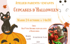 Atelier parents – enfants décoration de cupcakes : Halloween