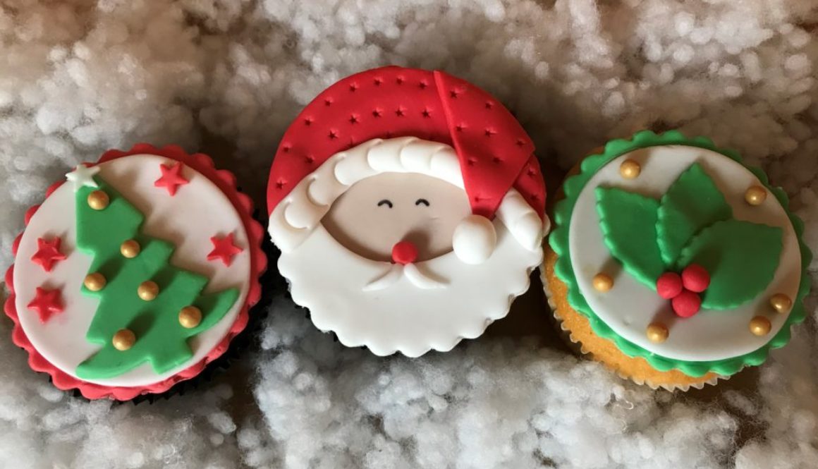 Atelier parents -enfants Cupcakes de Noël en pâte à sucre