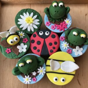 Cupcakes printemps enfants