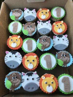 Cupcakes pâte à sucre Cupcakes pâte à sucre
