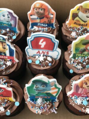 Cupcakes anniversaire enfants